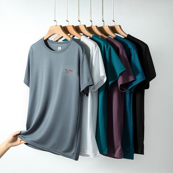 mens tshirts summer ice silk tshirt cold short sleeve oneck stretch quickdrying breathable sports shirt t men 230710, White;black
mens tshirts summer ice silk tshirt cold short sleeve oneck stretch quickdrying breathable sports shirt t men 230710, White;black