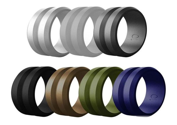 silicone wedding ring for men elegant affordable 8mm silicone rubber engagment wedding bands beveled edges 7pcsset4919531, Silver
silicone wedding ring for men elegant affordable 8mm silicone rubber engagment wedding bands beveled edges 7pcsset4919531, Silver