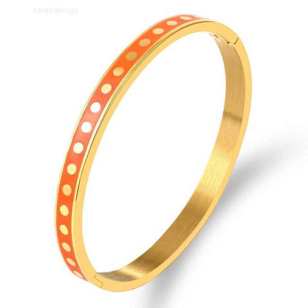 designer bracelet luxury brand her max bangle fashion colorful enamel wave point design bangles bracelets for women round gold color stainle, Black
designer bracelet luxury brand her max bangle fashion colorful enamel wave point design bangles bracelets for women round gold color stainle, Black