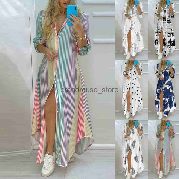 basic casual dresses women printed shirt dress casual turn-down collar long sleeve irregular maxi dresses laides single breasted loose long, Black;gray
basic casual dresses women printed shirt dress casual turn-down collar long sleeve irregular maxi dresses laides single breasted loose long, Black;gray