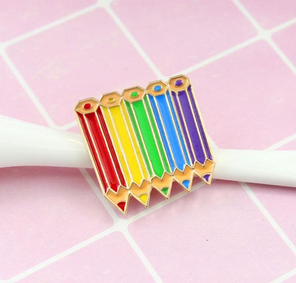 color pencil purple blue green red yellow personality creative brooch cute cartoon special tide new lapels denim badge5174340, Gray
color pencil purple blue green red yellow personality creative brooch cute cartoon special tide new lapels denim badge5174340, Gray