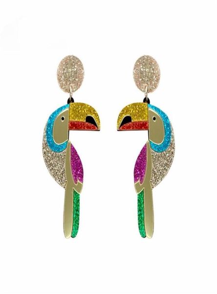 colours parrot dangle earring hiphop rock large jewelry glitter acrylic bird drop earrings for women fashion accessories27083986322, Silver
colours parrot dangle earring hiphop rock large jewelry glitter acrylic bird drop earrings for women fashion accessories27083986322, Silver