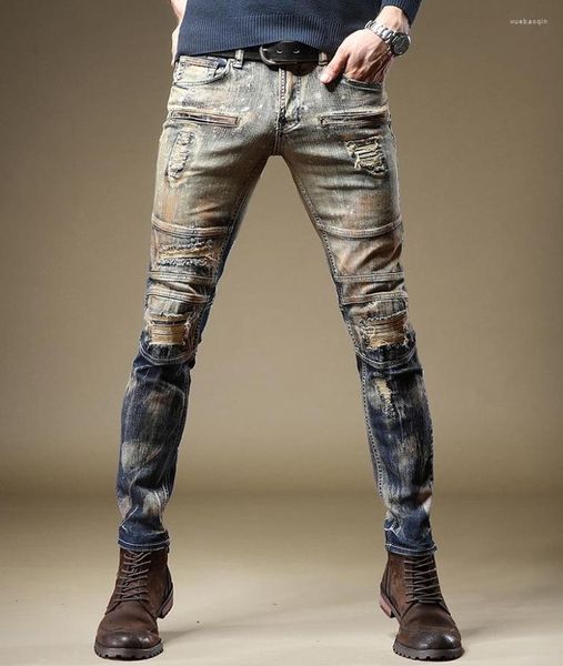 men039s jeans men39s male personality slim hiphop punk rock skateboard graffiti brush paint stitching printed pants6566592, Blue
men039s jeans men39s male personality slim hiphop punk rock skateboard graffiti brush paint stitching printed pants6566592, Blue