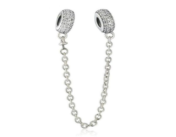 authentic 925 sterling silver sparkling crystal pave inspiration safety chain beads for diy brand bracelets jewelry accessories2722152, Black
authentic 925 sterling silver sparkling crystal pave inspiration safety chain beads for diy brand bracelets jewelry accessories2722152, Black