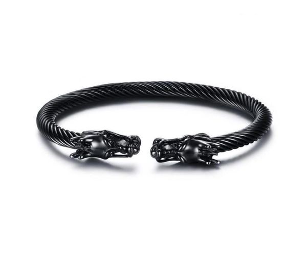 bangle dragon039s head stainless steel dragon bracelet black jewelry fashion viking men wristband cuff women2796693
bangle dragon039s head stainless steel dragon bracelet black jewelry fashion viking men wristband cuff women2796693