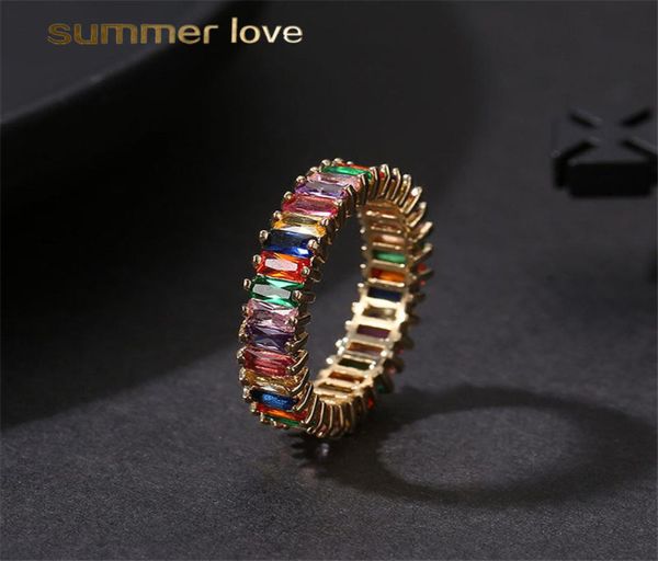 high quatity rainbow crystal zircon ring engagement rings for women fashion square baguette cz eternity finger ring wedding jewelr8437435, Slivery;golden
high quatity rainbow crystal zircon ring engagement rings for women fashion square baguette cz eternity finger ring wedding jewelr8437435, Slivery;golden