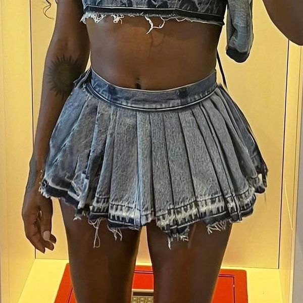 skirts denim mini pleated skinny jeans dress y2k street clothing women's summer clothing product tassel dress high waist edge skirt 230, Black
skirts denim mini pleated skinny jeans dress y2k street clothing women's summer clothing product tassel dress high waist edge skirt 230, Black