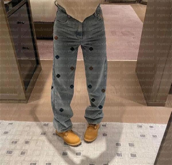 women039s jeans with embroidery letter wide leg pant high waisted label pants female tide straight pants for girl37758634425805, Blue
women039s jeans with embroidery letter wide leg pant high waisted label pants female tide straight pants for girl37758634425805, Blue