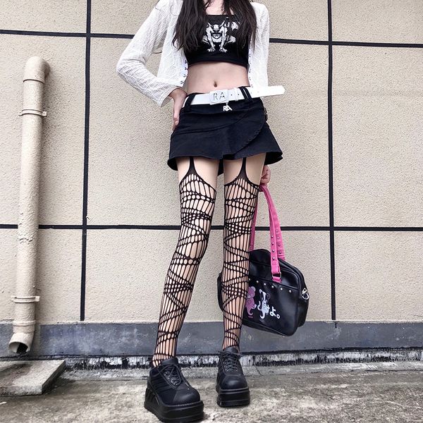 socks irregular mesh socks women' gothic high waist pantyhose retro hollow black elastic pantyhose cool girl 230711, Red;black
socks irregular mesh socks women' gothic high waist pantyhose retro hollow black elastic pantyhose cool girl 230711, Red;black