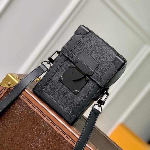 mini trunk designer men's trunk flap bag genuine leather shoulder bag 17.5cm man crossbody bag delicate knockoff super_bagss with box y
mini trunk designer men's trunk flap bag genuine leather shoulder bag 17.5cm man crossbody bag delicate knockoff super_bagss with box y