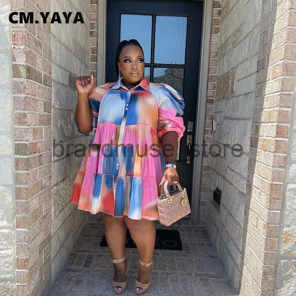 basic casual dresses cm.yaya elegant women graffiti cape stye big swing loose smock dress plus size curve chic single breasted shirt blouse, Black;gray
basic casual dresses cm.yaya elegant women graffiti cape stye big swing loose smock dress plus size curve chic single breasted shirt blouse, Black;gray