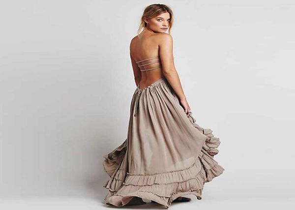 summer dress 2019 backless bandage wrap chest boho beach dress women elegant bohemian robe femme casual party maxi1489224, Black;gray
summer dress 2019 backless bandage wrap chest boho beach dress women elegant bohemian robe femme casual party maxi1489224, Black;gray