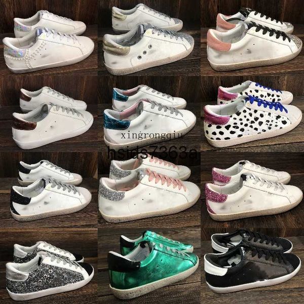 luxury italy brand sneaker super star women shoes leopard print pink-gold glitter classic white do-old dirty designer high style shoe, Black
luxury italy brand sneaker super star women shoes leopard print pink-gold glitter classic white do-old dirty designer high style shoe, Black