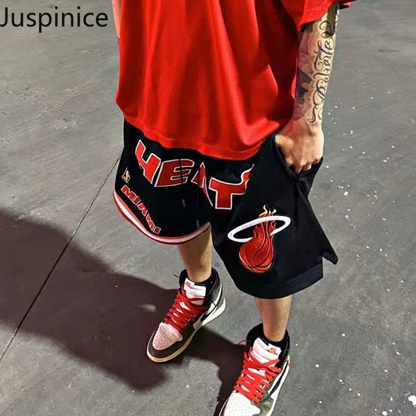 men's shorts juspinice basketball shorts printed wide leg loose casual ins men's breeches korean vintage straight half pants coupl, White;black
men's shorts juspinice basketball shorts printed wide leg loose casual ins men's breeches korean vintage straight half pants coupl, White;black