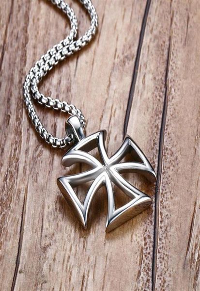 fashion mens necklace stainless steel vintage hollow maltese iron cross pendant necklace knights templar cross male jewelry262m2262565, Silver
fashion mens necklace stainless steel vintage hollow maltese iron cross pendant necklace knights templar cross male jewelry262m2262565, Silver