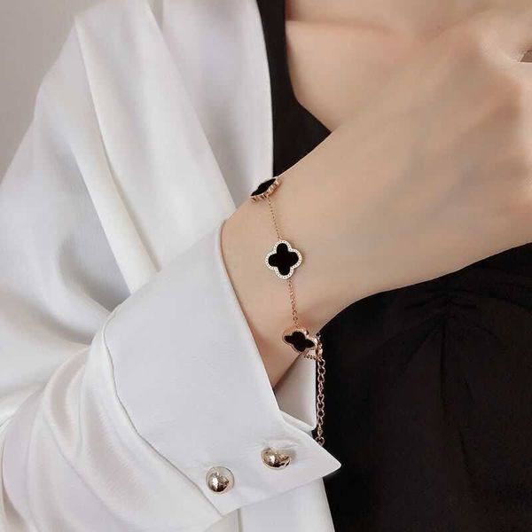 clover bracelet lucky four-leaf clover necklace bracelet ring earrings four piece set rose gold collar chain female summer day long necklace, Golden;silver
clover bracelet lucky four-leaf clover necklace bracelet ring earrings four piece set rose gold collar chain female summer day long necklace, Golden;silver