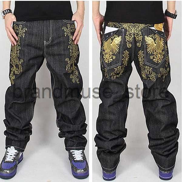men's pants wholesale-phoenix gold embroidery men baggy jeans mens hip hop jeans long loose fashion skateboard baggy relaxed fit jeans, Black
men's pants wholesale-phoenix gold embroidery men baggy jeans mens hip hop jeans long loose fashion skateboard baggy relaxed fit jeans, Black