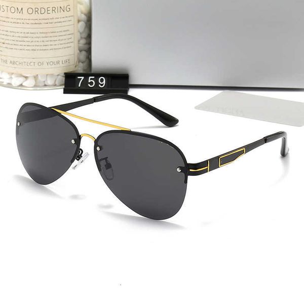 

Fashion Mercedes-Benz top sunglasses New Polarized Sunglasses Trend Leisure Tourism Vacation Travel 759 with logo box