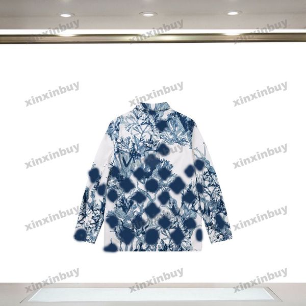 xinxinbuy men designer tee t shirt 23ss denim paris coral seaweed print shirts short sleeve cotton women black blue white s-2xl, Black;brown
xinxinbuy men designer tee t shirt 23ss denim paris coral seaweed print shirts short sleeve cotton women black blue white s-2xl, Black;brown