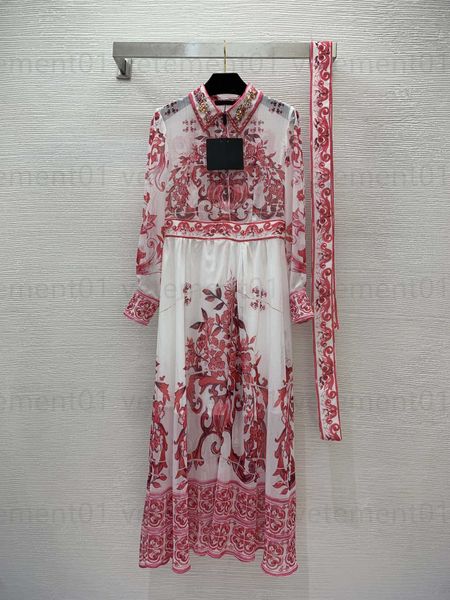 summer dresses clothing designer women heavy duty diamond studded beaded embellished collar printed lapel long sleeve dresses with belt dres, Black;gray
summer dresses clothing designer women heavy duty diamond studded beaded embellished collar printed lapel long sleeve dresses with belt dres, Black;gray