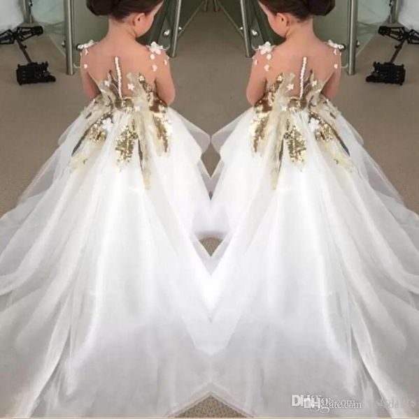 new design flower girls dresses 2023 for weddings long sleeves gold sequins pageant party gowns first communion dress for child te7789017, White;blue
new design flower girls dresses 2023 for weddings long sleeves gold sequins pageant party gowns first communion dress for child te7789017, White;blue