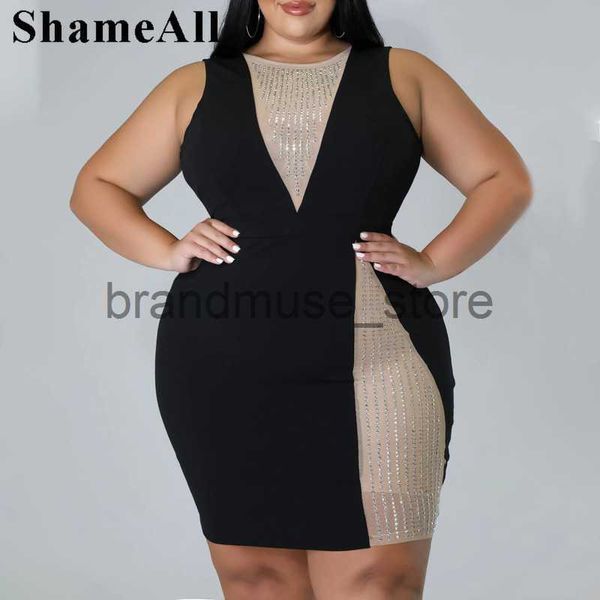 basic casual dresses plus size shiny crystal rhinestone night party club mini dress for women 4xl mesh sheer patchwork sleeveless bodycon dr, Black;gray
basic casual dresses plus size shiny crystal rhinestone night party club mini dress for women 4xl mesh sheer patchwork sleeveless bodycon dr, Black;gray