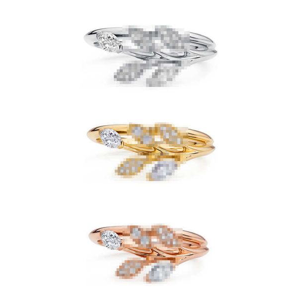 original new elegant tiffay 925 sterling silver diamond vine ring selling tiffay zircon leaf generation
original new elegant tiffay 925 sterling silver diamond vine ring selling tiffay zircon leaf generation