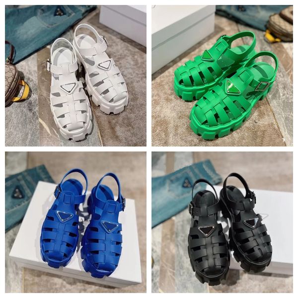 designer sandals rubber thick soled gear hollow baotou ladies casual heightening buckle roman tide outdoor beach sandal size 35-42, Black
designer sandals rubber thick soled gear hollow baotou ladies casual heightening buckle roman tide outdoor beach sandal size 35-42, Black