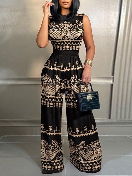 women's jumpsuits rompers long sleeveless printed elegant women's suit casual wide leg bag women's pants oversized commuting, Black;white
women's jumpsuits rompers long sleeveless printed elegant women's suit casual wide leg bag women's pants oversized commuting, Black;white