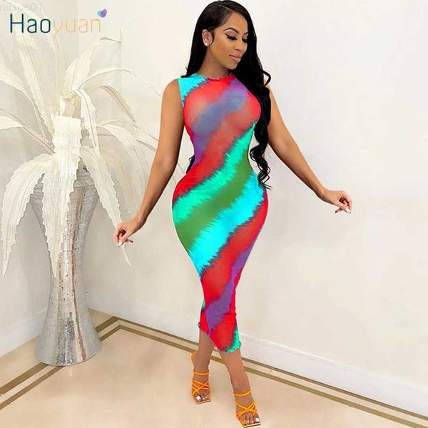 urban dresses haoyuan striped print mesh sheer maxi dress sleeveless clubwear summer women clothing see through night party long dresses l23, White;black
urban dresses haoyuan striped print mesh sheer maxi dress sleeveless clubwear summer women clothing see through night party long dresses l23, White;black