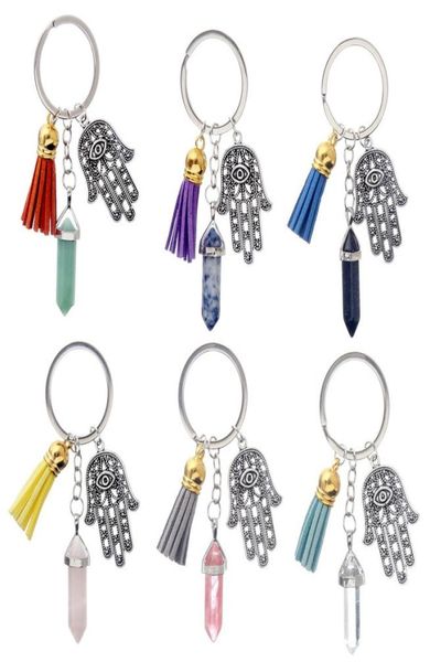 hamsa hand fatima keychain ring tassel hexagonal prism chakra natural stone evil eye crystal pendant charms keyring jewelry gifts1091685, Slivery;golden
hamsa hand fatima keychain ring tassel hexagonal prism chakra natural stone evil eye crystal pendant charms keyring jewelry gifts1091685, Slivery;golden