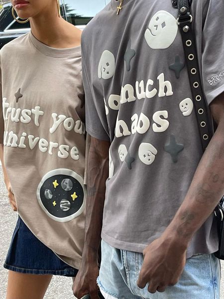 mens tshirts y2k letter foaming process printed shirt summer womens tshirt round neck casual 100% cotton couple goth 230710, White;black
mens tshirts y2k letter foaming process printed shirt summer womens tshirt round neck casual 100% cotton couple goth 230710, White;black