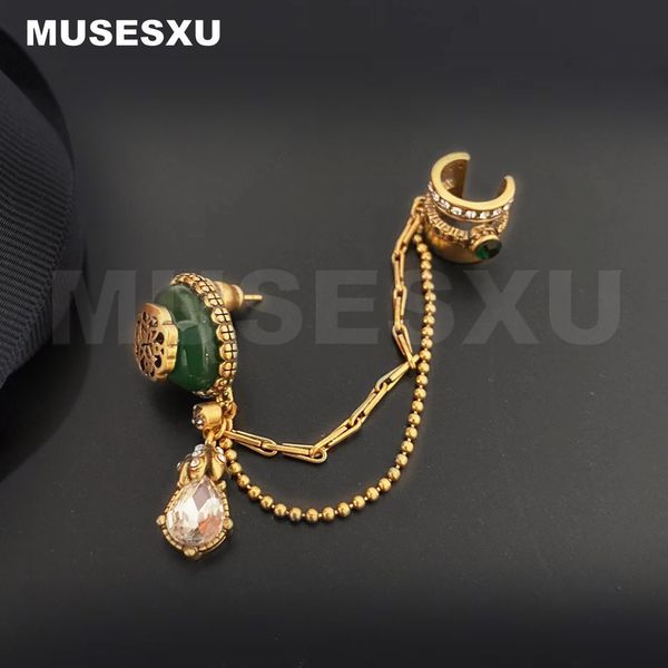 ear cuff luxurious brand zircon water drop pendant turquoise inlaid golden earbone clip earrings for womens party jewellery gifts 230710, Silver
ear cuff luxurious brand zircon water drop pendant turquoise inlaid golden earbone clip earrings for womens party jewellery gifts 230710, Silver