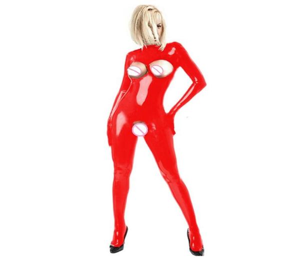 plus size wet look pvc crotchless footed bodysuit women open bust full cover catsuit exotic cosplay party tight costume1398275, Black;red
plus size wet look pvc crotchless footed bodysuit women open bust full cover catsuit exotic cosplay party tight costume1398275, Black;red