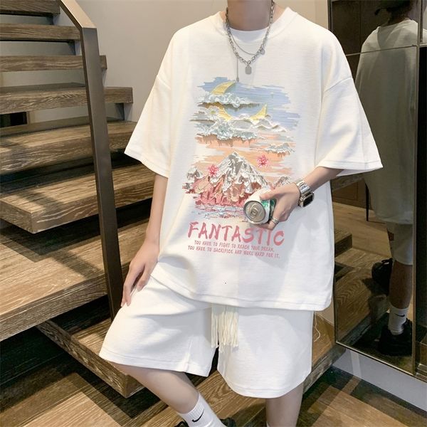 mens tracksuits shorts sets summer oil painting printed hip hop limited streetwear gift ng cotton female clothing 230710, Gray
mens tracksuits shorts sets summer oil painting printed hip hop limited streetwear gift ng cotton female clothing 230710, Gray