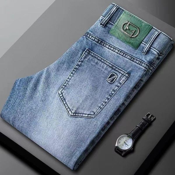 designer luxury men's printed letter jeans simple slim letter high street stretch jeans straight leg casual pants, Blue
designer luxury men's printed letter jeans simple slim letter high street stretch jeans straight leg casual pants, Blue