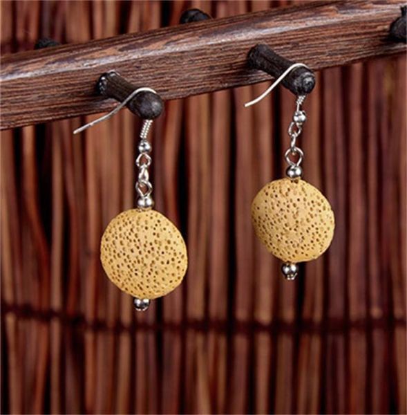 bronze retro lava stone dangle earrings diy essential oil diffuser jewelry women volcanic beads earring2174087, Silver
bronze retro lava stone dangle earrings diy essential oil diffuser jewelry women volcanic beads earring2174087, Silver