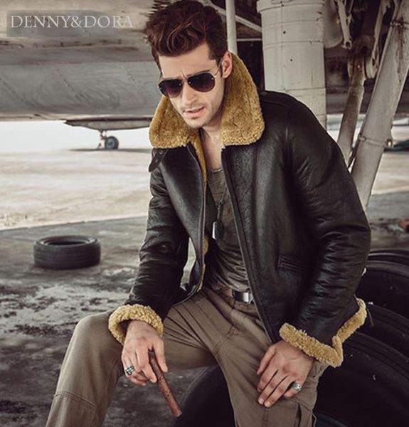 2018 new fashiion sheepskin mens coat brown handsome motorcycle jacket short coat lapel collar with fur jacket9937518, Black
2018 new fashiion sheepskin mens coat brown handsome motorcycle jacket short coat lapel collar with fur jacket9937518, Black