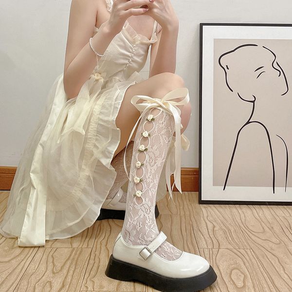 socks girls' sweet socks lace net fish net socks knee high socks flower hollow bandage bow jk lolita cavai socks 230711, Red;black
socks girls' sweet socks lace net fish net socks knee high socks flower hollow bandage bow jk lolita cavai socks 230711, Red;black