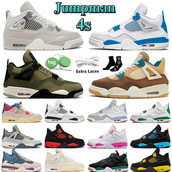 2023 jumpman 4 basketball shoes sail pine green light blue black cat 4s flats bred thunder white oreo infrared fire red military women mens
2023 jumpman 4 basketball shoes sail pine green light blue black cat 4s flats bred thunder white oreo infrared fire red military women mens