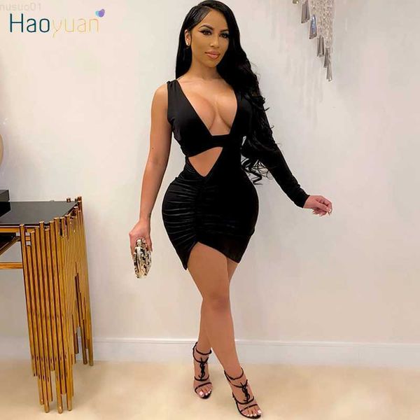 urban dresses haoyuan bodycon mini dress one shoulder long sleeve club outfits for women fashion streetwear hollow night club dresses l23071, White;black
urban dresses haoyuan bodycon mini dress one shoulder long sleeve club outfits for women fashion streetwear hollow night club dresses l23071, White;black