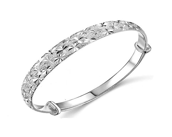 omhxzj whole personality bangles fashion ol woman gift silver full star resizable 925 sterling silver cuff bangle bracelet br19971325, Black
omhxzj whole personality bangles fashion ol woman gift silver full star resizable 925 sterling silver cuff bangle bracelet br19971325, Black