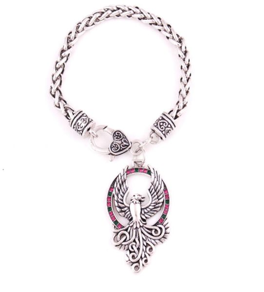 phoenix rising charm pendant silver majestic solar fire bird amulet wheat link chain bracelet jewelry drop 2562307, Golden;silver
phoenix rising charm pendant silver majestic solar fire bird amulet wheat link chain bracelet jewelry drop 2562307, Golden;silver