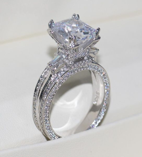 vecalon women big jewelry ring princess cut 10ct diamond stone 300pcs cz 925 sterling silver engagement wedding ring gift9588577, Slivery;golden
vecalon women big jewelry ring princess cut 10ct diamond stone 300pcs cz 925 sterling silver engagement wedding ring gift9588577, Slivery;golden