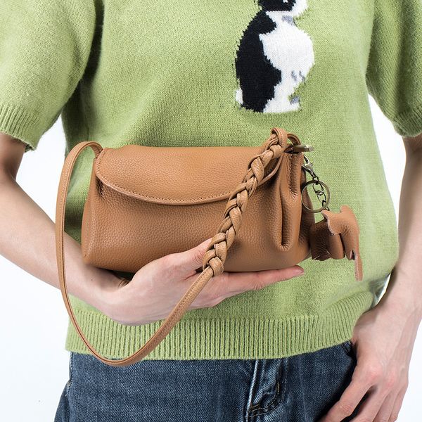 evening bags lady handbag messenger bag genuine leather women s crossbody underarm for phone shoulder girl 230711
evening bags lady handbag messenger bag genuine leather women s crossbody underarm for phone shoulder girl 230711