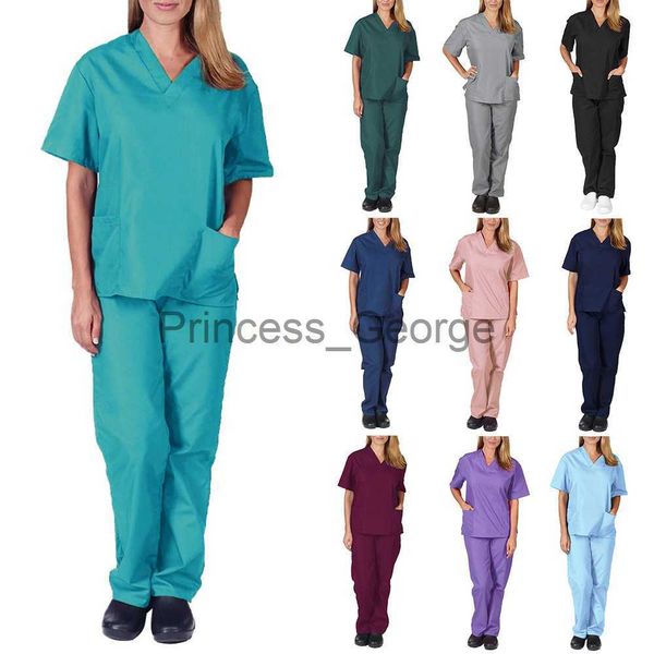 others apparel light thin nursing scrub quickdrying nurse uniform solid color vneck work wear elasticity pet clinic medical uniform x0711, Black;white
others apparel light thin nursing scrub quickdrying nurse uniform solid color vneck work wear elasticity pet clinic medical uniform x0711, Black;white
