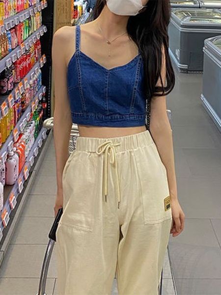 women's tanks camis seasons korean fashion denim tank cute y2k backless cross cut tank women's sleeveless casual set asve85957 230, White
women's tanks camis seasons korean fashion denim tank cute y2k backless cross cut tank women's sleeveless casual set asve85957 230, White