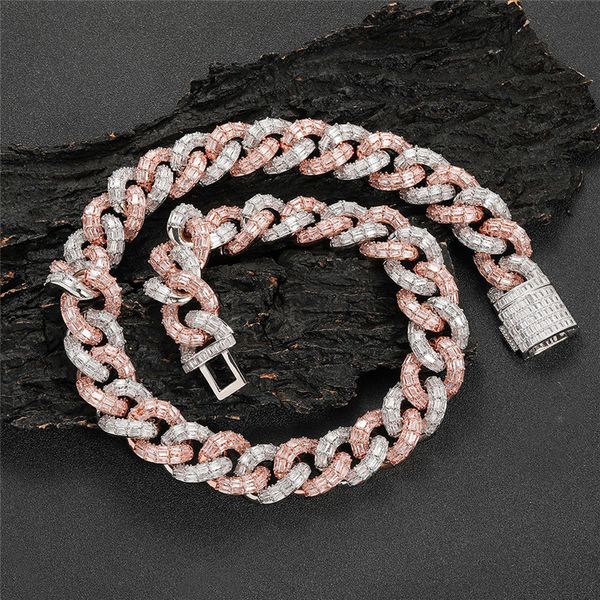 21mm cuban chain iced out three row t cubic zirconia clavicle chain men's necklace hip hop jewelry gift, Silver
21mm cuban chain iced out three row t cubic zirconia clavicle chain men's necklace hip hop jewelry gift, Silver