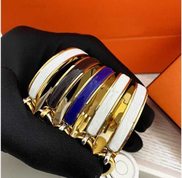 designer bracelet luxury brand her max classic brand design gold silver rosy bangle bracelets colour enamel titanium steel thin 8mm high ver, Black
designer bracelet luxury brand her max classic brand design gold silver rosy bangle bracelets colour enamel titanium steel thin 8mm high ver, Black