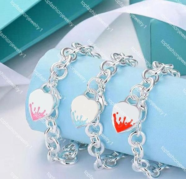 tif luxury designer bracelet jewelry women039s fashion classic heart shaped pendant bracelet love girlfriend gift blue pink red3219872, Golden;silver
tif luxury designer bracelet jewelry women039s fashion classic heart shaped pendant bracelet love girlfriend gift blue pink red3219872, Golden;silver